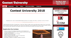 Desktop Screenshot of contestuniversity.com